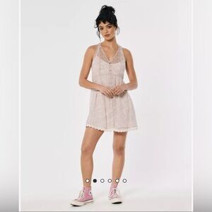 Hollister’s Social Tourist Lace Mini Dress
